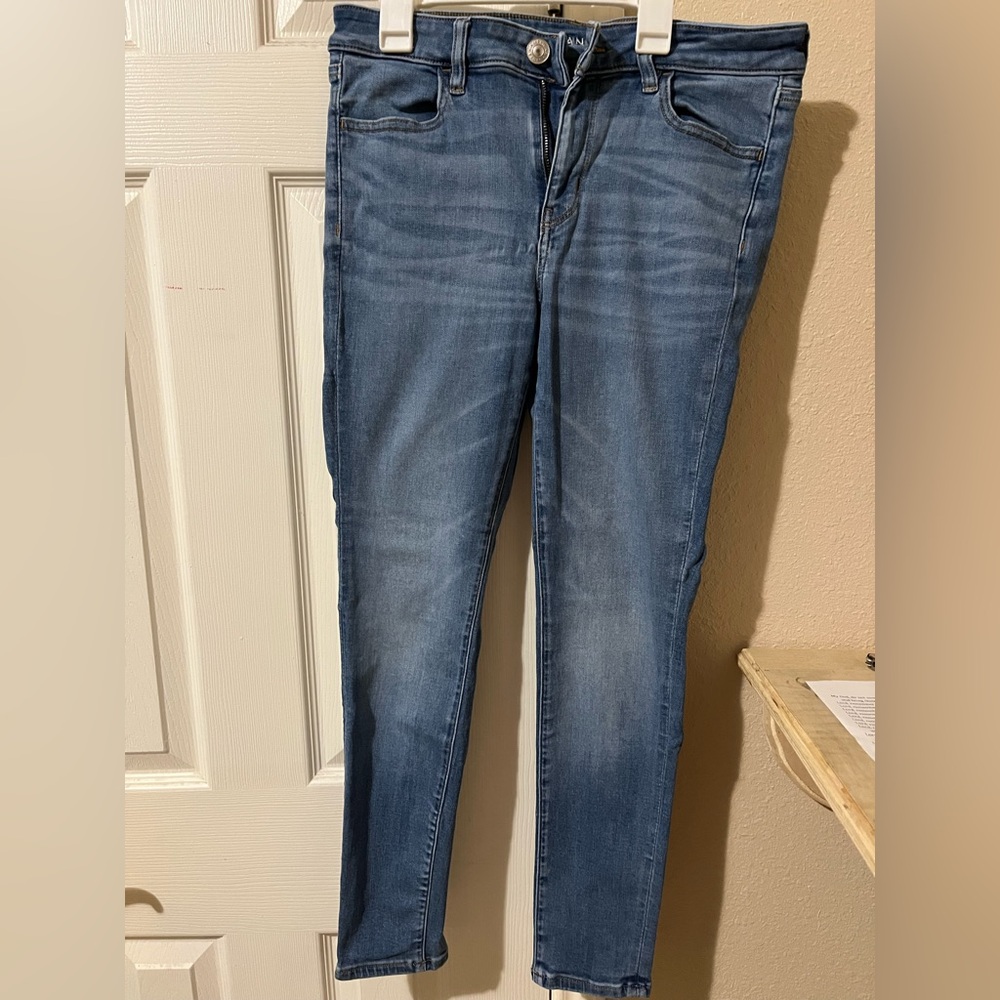 American Eagle Outfitters Blue Skinny Jeans
